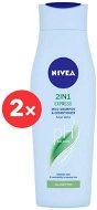 NIVEA Care Express 2 az 1-ben Sampon 2 × 250 ml - Sampon