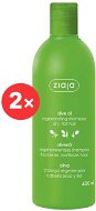 ZIAJA Olivový olej Šampón regeneračný 2× 400 ml - Šampón