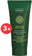 ZIAJA Mineral Anti-Dandruff Keratolytic Shampoo 3 × 200ml - Shampoo