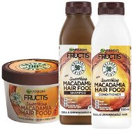 GARNIER Fructis Hair Food Smoothing Macadamia Set - Kozmetikai szett