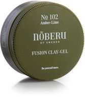 NOBERU Amber-Lime Fusion Clay Gel 80 ml - Gél na vlasy 