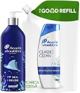 HEAD & SHOULDERS Šampón Classic Clean Proti lupinám 430 ml + Good Refill 480 ml - Šampón
