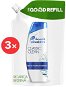 HEAD & SHOULDERS Shampoo Classic Clean Anti-Dandruff Good Refill 3 × 480 ml - Shampoo