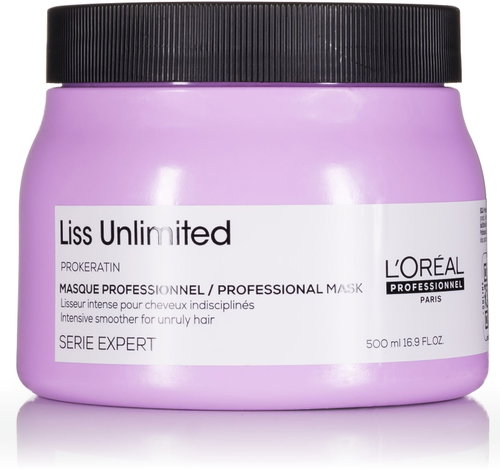 L'ORÉAL PROFESSIONNEL Serie Expert New Liss Unlimited Mask 500 ml - Hair Mask - Main image