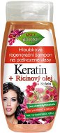BIONE COSMETICS Bio Keratín + Ricínový olej Regeneračný šampón 260 ml - Šampón