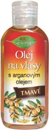 Hajolaj BIONE COSMETICS Bio Keratin és Argánolaj Tápláló olaj sötét hajra 80 ml - Olej na vlasy