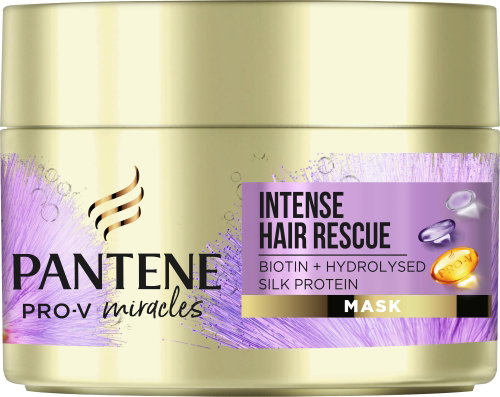 PANTENE Pro-V Miracles Intense Hair Rescue Hair Mask 160ml - Hair Mask - Main image
