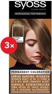 SYOSS Color 6_66 Roasted Pecan 3× 50 ml - Farba na vlasy