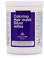 KALLOS Coloring Hair Mask Silver Reflex 1000 ml - Maska na vlasy