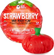 BEAR FRUITS Vlasová maska s čepicí Strawberry detangle shine - jahoda 200 ml - Hair Mask
