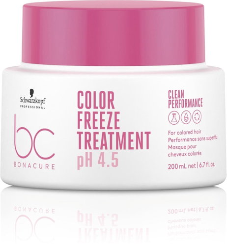 SCHWARZKOPF Professional BC Bonacure Clean Balance Color Freeze kúra 200 ml - Hajmaszk - Fő fotó