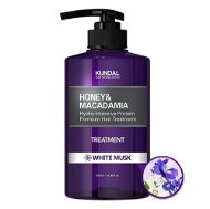 KUNDAL Honey  & Macadamia Treatment hydrointenzivní proteinová kůra na vlasy White Musk 500 ml - Hajápoló