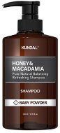 KUNDAL Honey & Macadamia Nature Shampoo Baby Powder 500 ml - Prírodný šampón