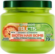 GARNIER Fructis Vitamin & Strength Ultra posilňujúca Biotin Hair Bomb 320 ml - Maska na vlasy