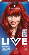 SCHWARZKOPF LIVE Intense Colour 035 Pravá červená 50 ml - Barva na vlasy