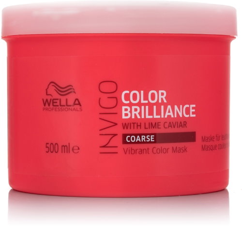 WELLA PROFESSIONALS Invigo Color Brillance Vibrant Color Mask Coarse 500 ml - Hair Mask - Main image
