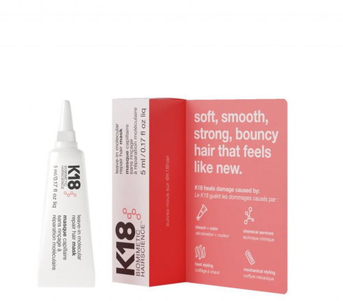 K18 Hair Leave-In Repair Mask Single Tube 5 ml - Hair Mask - Main image
