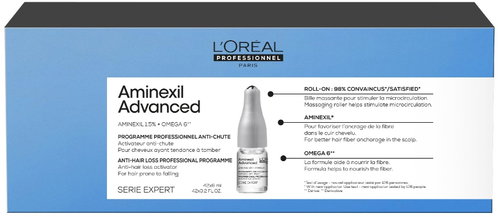 L'ORÉAL PROFESSIONNEL Serie Expert Aminexil Advanced ampoule 42 × 6 ml - Hair Treatment - Main image