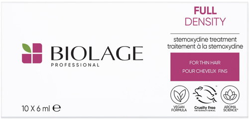 BIOLAGE FullDensity system for hair density restoration 10 × 6 ml - Hair Treatment - Main image