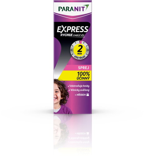 PARANIT Express spray 95 ml + comb - Hair Styling Spray - Main image