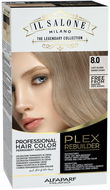 ALFAPARF MILANO IL Salone Plex Rebuilder Hair Color Kit 8.0 Světlá blond - Barva na vlasy