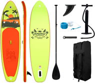 Kubisport Paddleboard 335 × 84 × 15 cm s příslušenstvím žlutooranžový - Paddleboard