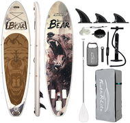 Kubisport Paddleboard 350 × 90 × 15 cm s příslušenstvím bílohnědý - Paddleboard