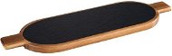 APS Servírovací prkénko 40 × 15 cm, dřevo/břidlice - Prkénko
