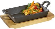 Küchenprofi Mini Serving Pan with Cutting Board, Square, BBQ - Serving Set
