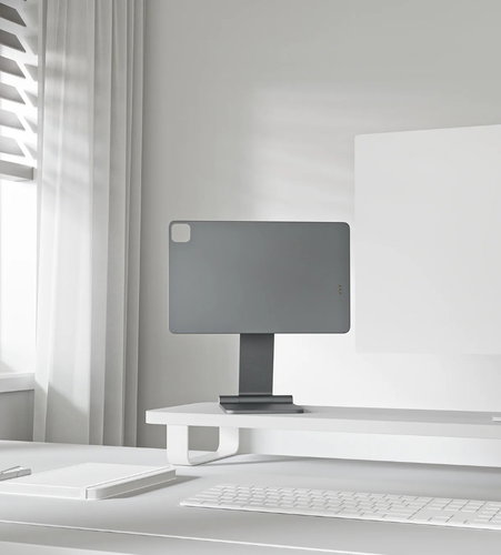 Kuxiu X33 Pro MAX iPad Magnetic Charging Stand Grey-12.9 - Tablet Holder - Main image