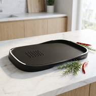 Vialli Design double-sided cutting board black LIVIO 8364 - Cutting Board