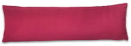 Kvalitex Satin pillowcase for relaxation pillow burgundy, 55 × 180 cm - Pillowcase