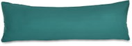 Kvalitex Satin pillowcase for relaxation pillow dark green, 55 × 180 cm - Pillowcase