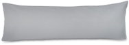 Kvalitex Satin pillowcase for relaxation pillow, dark grey, 55 × 180 cm - Pillowcase