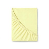 Kvalitex Jersey prostěradlo s lycrou 140 × 200 cm, světle žluté - Bedsheet
