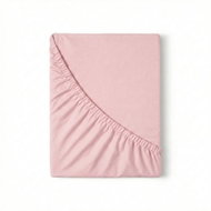Kvalitex Jersey prostěradlo s lycrou, světle růžové - Bedsheet