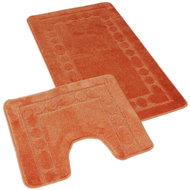 Kvalitex Bathroom and toilet mat 60 × 100, 50 × 60 cm frame terra - Bath Mat