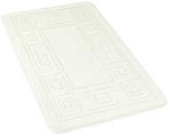 Kvalitex Bathroom mat 60 × 100 cm ornament cream - Bath Mat