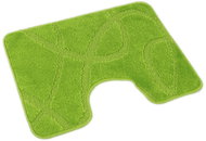 Kvalitex toilet mat 50 × 60 cm ellipse green - Bath Mat
