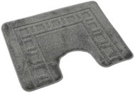 Kvalitex WC mat 50 × 60 cm frame grey - Toilet Mat