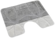 Kvalitex toilet mat 50 × 60 cm geometry grey - Toilet Mat