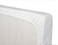 Kvalitex Impermeable with PU 60 × 120 cm, children's, white - Cot sheet