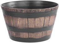 STREND PRO Decorative flowerpot, wood effect, gold - Flower Pot