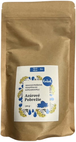 Kvitok Magical bath foam powder Azure Coast 300 g - Bath Foam - Main image