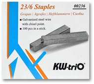 KW-TRIO 23/6 - balení 1000 ks - Spony do sešívačky