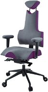 Therapia iENERGY L 6650 gray / tm. Purple - Office Chair