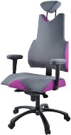 Therapia IBod XXL 7770 sivá / fialová - Kancelárska stolička
