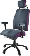 Therapia Supermax 7990 gray / tm. Purple - Office Chair