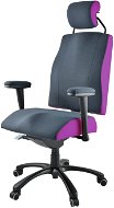 Therapia Supermax 7990 gray / purple - Office Chair