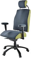 Therapia Supermax 7990 gray / tm. green - Office Chair